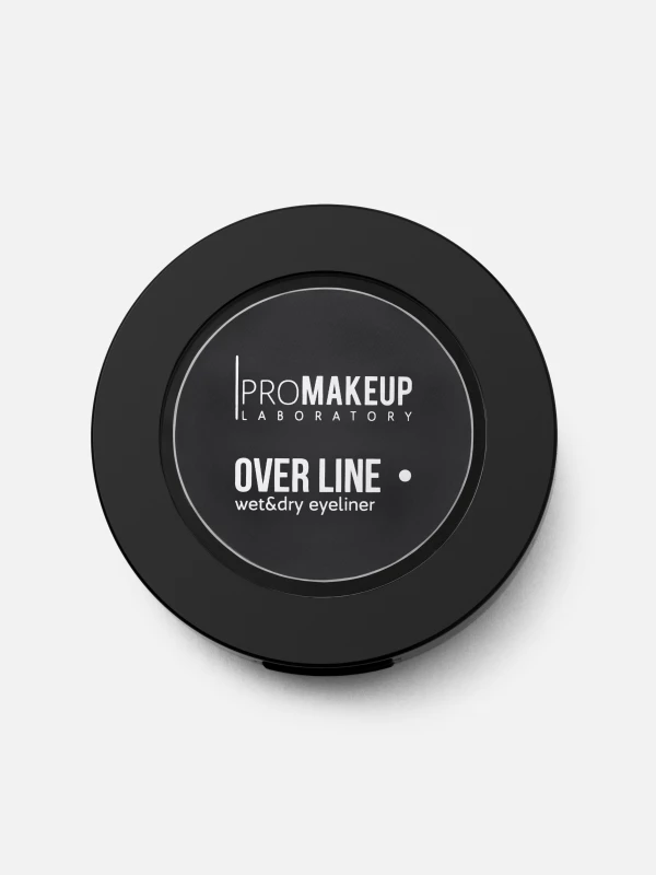OVER LINE компактная подводка для глаз 2 в 1